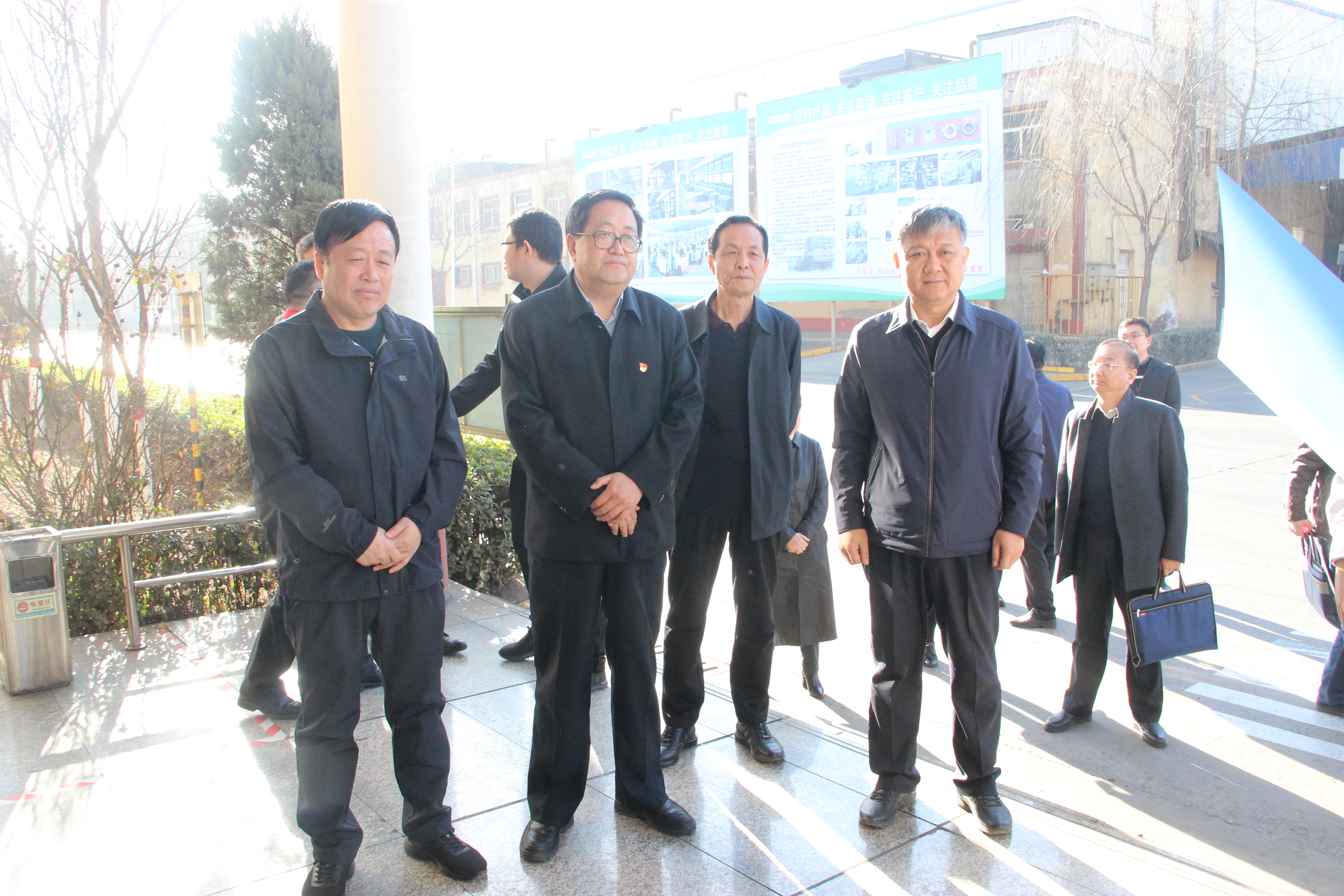 山西省委“改革創(chuàng)新、奮發(fā)有為”大討論督導(dǎo)組組長趙繼光一行來訪華翔